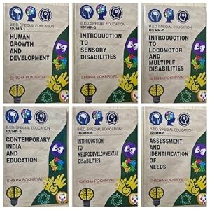 B.Ed Special Education MR/ID full course set (12 books)