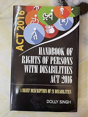 HANDBOOK OF RIGHTS OF PERSONS WITH DISABILITIES ACT 2016